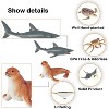 24-Piece Mini Ocean Animal Figurines - Realistic Sea Creatures Set with Sharks, Whales for Decoration, Easter Eggs & School Projects - 3 of 4