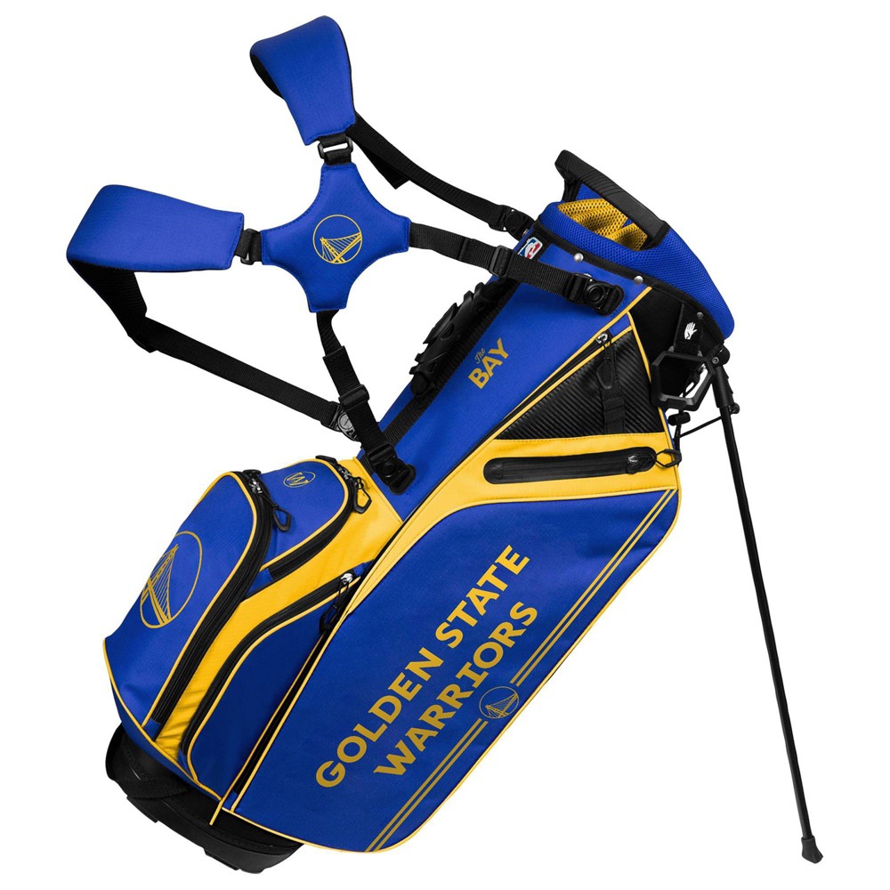 Photos - Golf NBA Golden State Warriors Team Effort Caddie  Bag