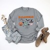 Simply Sage Market Halloween Smiley Faces Garment Dyed Long Sleeve - 3 of 4