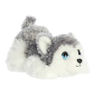 Aurora Medium Hollis Husky Playful Pretties Adorable Stuffed Animal Grey 10" - 1 of 4