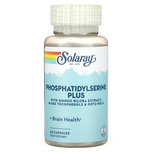 Solaray Phosphatidylserine Plus, 60 Capsules - 1 of 2