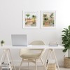 Stupell Industries Exotic Desert Oasis 2pc Framed Print Under Glass Set - 2 of 4