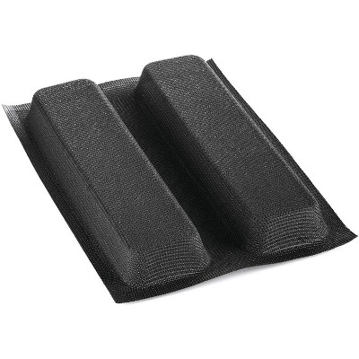 Silikomart Airplus 02 Plumcake Perforated Silicone-Fiberglass Mold with 2 Cavities 10.62 Inch - Pack of 4