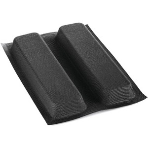 Silikomart Airplus 02 Plumcake Perforated Silicone-Fiberglass Mold with 2 Cavities 10.62 Inch - Pack of 4 - 1 of 4