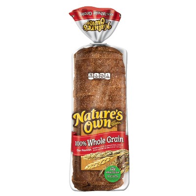 Nature's Own 100% Whole Grain Bread - 20oz