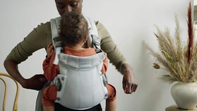 BabyBjorn Carrier Harmony in 3D Mesh - Anthracite, 2 of 8, play video