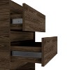 Okak 43"H Dresser Vanity Desk with Mirror & Jewelry Box,Makeup Vanity with 2 Drawers & Single Door Cabinet,Modern Dressing Table for Bedroom - 4 of 4