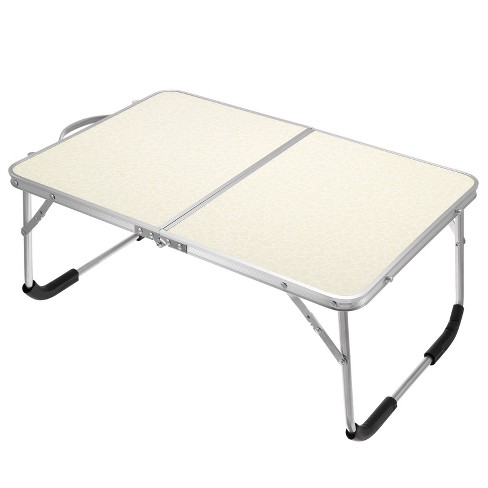 Unique Bargains Foldable Portable Working Picnic Tables 1 Pc White : Target