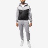 CULTURA Men's Zip Up Hoodie Track Suit - 3 of 4
