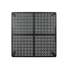PAGED Stylish Outdoor Dining Table Resin Patio Table with Tempered Glass Tabletop for Patio, Lawn, Courtyard - 2 of 4