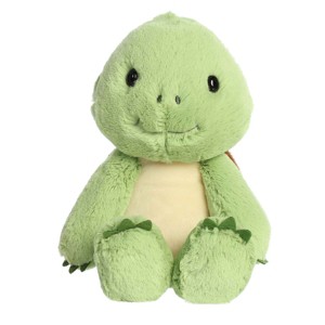 Aurora Medium Taj Turtle Menagerie Super Huggable Stuffed Animal Green 12" - 1 of 4