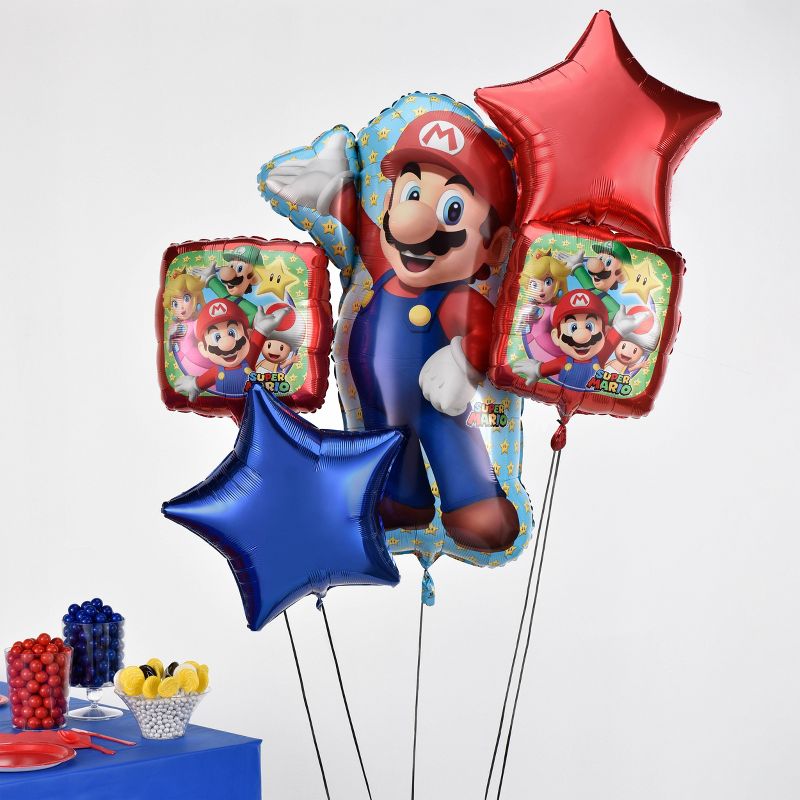Mario Bros Balloon Bouquet, 3 of 6