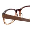 John Varvatos V355-RED WOOD Designer Reading Glasses Brown Tortoise Marble 51 mm - 4 of 4