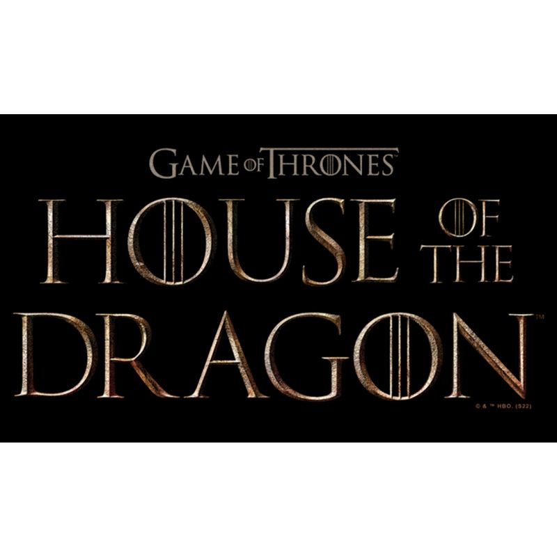 Men's Game of Thrones: House of the Dragon Bronze Series Logo T-Shirt, 2 of 6