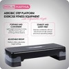 HolaHatha Compact Portable Aerobic Step Platform Workout Exercise Equipment - image 2 of 4