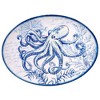 2pc Melamine Oceanic Serving Platter Set Blue - Certified International - image 3 of 3