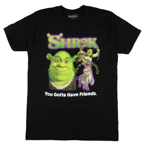 Seven Times Six Dreamworks Shrek T-Shirt Men's You Gotta Have Friends Graphic Tee - 1 of 3