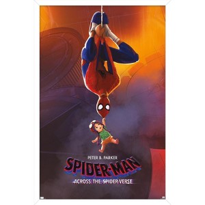 Trends International Marvel Spider-Man: Across The Spider-Verse - Peter Framed Wall Poster Prints - 1 of 4
