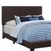 Full Size Platform Bed with Upholstered Headboard for Bedroom - 3 of 4