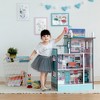 Olivia's Little World Barcelona 3-Story Wooden Dollhouse for 3.5" Dolls - 2 of 4