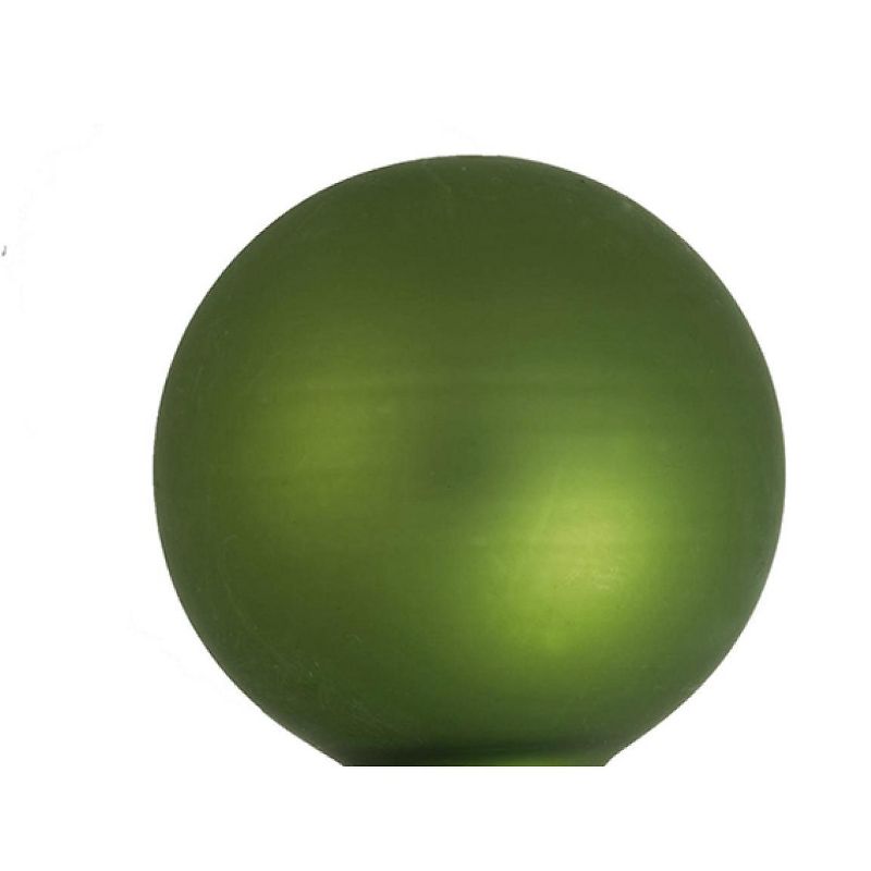 Northlight Matte Glass Christmas Ball Ornaments - 2.75" (70mm) - Forest Green - 12ct, 2 of 3