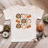 The Juniper Shop Turkey Pumpkin Pie Grid Youth Short Sleeve Tee - 2 of 3