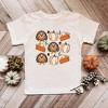 The Juniper Shop Turkey Pumpkin Pie Grid Youth Short Sleeve Tee - image 2 of 3