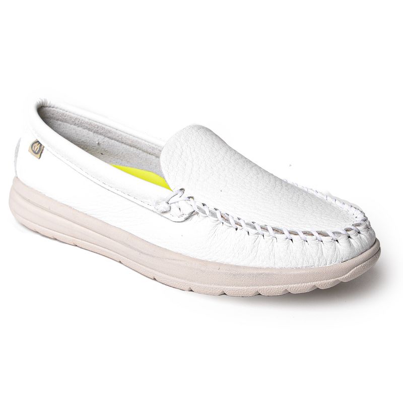 Minnetonka Women's Discover Deerskin Slip On Shoes, 1 of 7