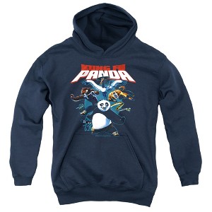 Boys’ Kung Fu Panda Kung Fu Group Hooded Sweatshirt - 1 of 4
