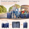 Musment Luggage, Expandable Hardside Suitcase with Spinner Wheels, Hard Shell ABS Durable Lightweight Travel Luggage with TSA Lock - 2 of 4