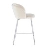 Set of 2 Fran Contemporary Counter Height Barstools - LumiSource - 3 of 4