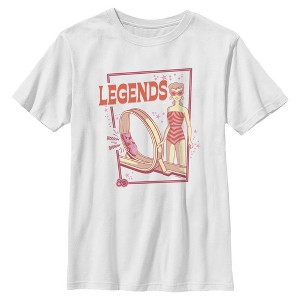Boys Mattel Hot Wheels and Barbie Legends T Shirt - 1 of 4