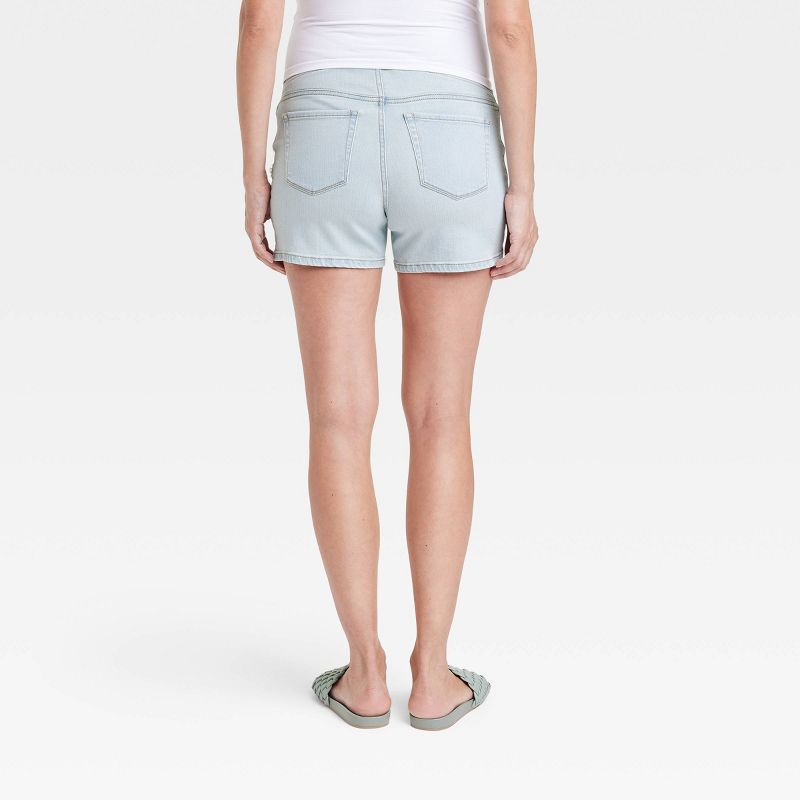 Over Belly Maternity Jean Shorts - Isabel Maternity by Ingrid & Isabel™, 2 of 6