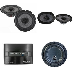 ATG Audio TS2750.5 5‑Channel Amplifier + TS8X2.4 + TS602 6.5" Coaxial + TS692 6×9″ Coaxial Speaker Bundle – Full-System Car Audio Kit - 1 of 4