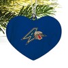 UNC Asheville Primary Logo Heart Love Wood Christmas Tree Holiday Ornament - 2 of 3