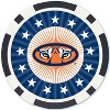 MasterPieces Casino Style 100 Piece Poker Chip Set - NCAA Auburn Tigers. - image 4 of 4