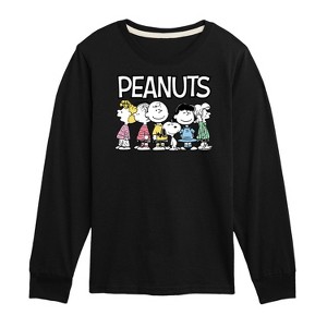 Boys' - Peanuts - Peanuts Crew Long Sleeve Graphic T-Shirt - 1 of 4