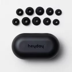 heyday™ Active Noise Canceling True Wireless Bluetooth Earbuds - Dark Gray/Gunmetal