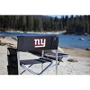 NFL New York Giants Portable Camp Chair with Table - image 4 of 4