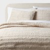 Luxe Sculpted Faux Fur Comforter and Sham Set - Threshold™ - 2 of 4