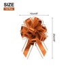 Unique Bargains Large Pull Bow Metallic Gift Wrapping Ribbon for Wedding 12 Pcs - 2 of 4