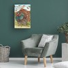 Canvas Wall Art - Melinda Hipsher 'Thankful Autumn Turkey' Wall Art for Living Room, Bedroom, or Office Décor by Trademark Fine Art - 16 x 24 Inches - 4 of 4