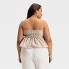 Women's Babydoll Tube Top - A New Day™ - 2 of 3