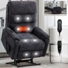 NicBex Recliner Chair Power Lift Chair with Power Remote Massage Chair with Heating Comfy Chair for Living Room, Reading Room - 2 of 4