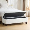 Christopher Knight Home Dana Contemporary Button Tufted Birch Wood Storage Ottoman - 2 of 4
