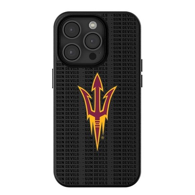 Keyscaper NCAA Big 12 Universities Text Backdrop MagSafe Compatible Cell Phone Case for Apple iPhone