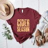 Cider Season Block Distressed - Women's Short Sleeve Graphic T-Shirt - 2 of 4
