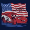 Boy's Cars Lightning McQueen American Flag Race T-Shirt - 2 of 4