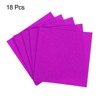 Unique Bargains Polyester Soft Home Handcrafts Projects DIY Felt Fabric Sheets 18 Pcs - 3 of 4