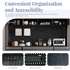 63" Large Kitchen Pantry Cabinet, Freestanding Buffet Hutch Cabinet with Drawers, Coffee Bar Storage Cabinet for Living Room Hallway Bathroom - 4 of 4